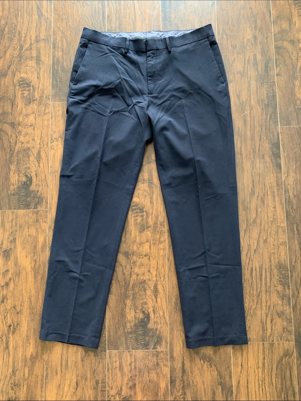 J. M. Haggar Men's Dark Navy Dress Pants